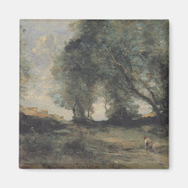 Landschap (Camille Corot) Magneet