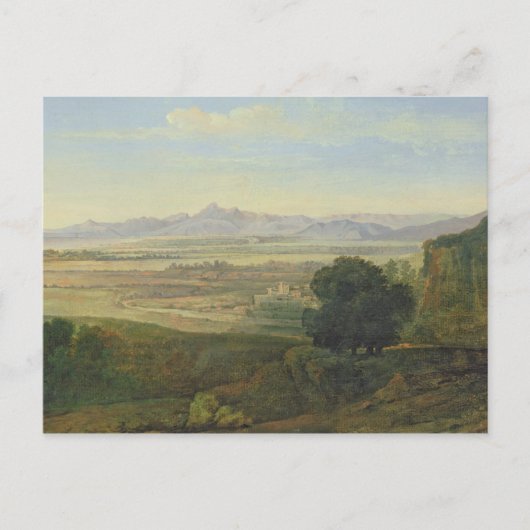 Landschap Campagna Briefkaart (Voorkant)