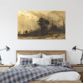 Landschap Canvas Afdruk (Insitu (Slaapkamer))