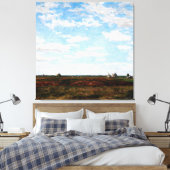 Landschap Canvas Afdruk (Insitu (Slaapkamer))