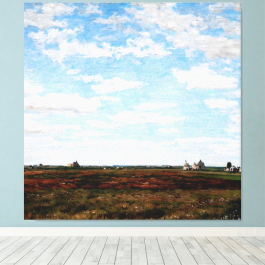 Landschap Canvas Afdruk (Insitu (Houten vloer))