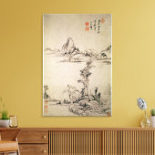 Landschap Canvas Afdruk (Insitu (Woonkamer))