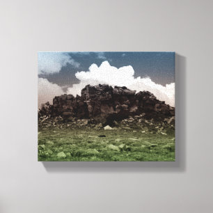 Landschap Canvas Afdruk