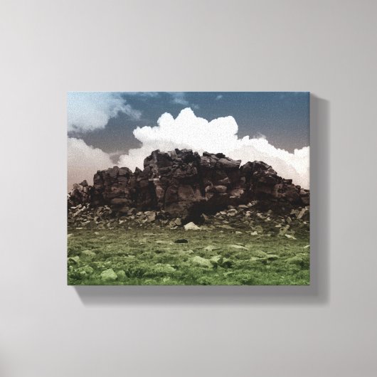 Landschap Canvas Afdruk (Voorkant)