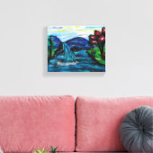 landschap canvas afdruk (Insitu (Woonkamer))