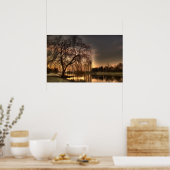 Landschap Canvas Poster (Keuken)