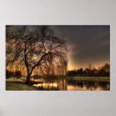 Landschap Canvas Poster (Voorkant)