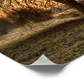 Landschap Canvas Poster (Hoek)