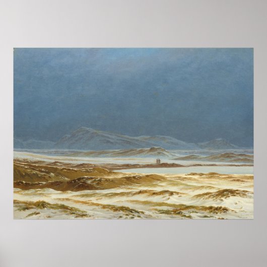 Landschap - Caspar David Friedrich Fine Art Poster (Voorkant)