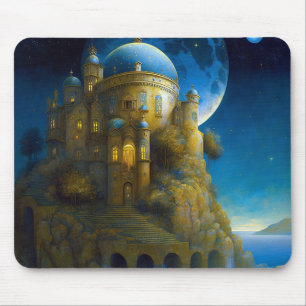 Landschap Castle Fantasy Moon Muismat