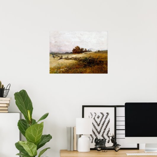 Landschap Charles Ethan Porter Autumn Poster (Thuiskantoor)