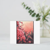 Landschap Cherry blossom Briefkaart (Staand voorkant)