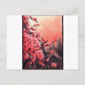 Landschap Cherry blossom Briefkaart (Voorkant)