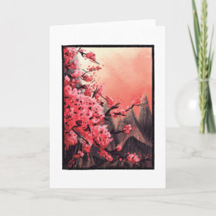 Landschap Cherry blossom Kaart