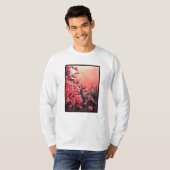 Landschap Cherry blossom T-shirt (Voorkant volledig)