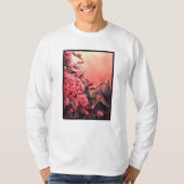 Landschap Cherry blossom T-shirt (Voorkant)