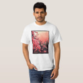 Landschap Cherry blossom T-shirt (Voorkant volledig)