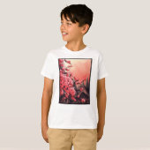 Landschap Cherry blossom T-shirt (Voorkant volledig)