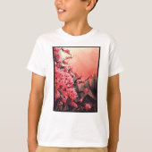Landschap Cherry blossom T-shirt (Voorkant)