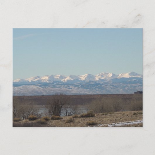 Landschap Cherry Creek Park Briefkaart (Voorkant)