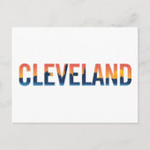 Landschap City Uitzicht | Cleveland, Ohio Briefkaart (Voorkant)