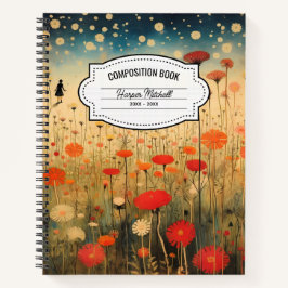 landschap compositie Notitieboek