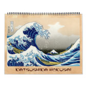 Landschap Cool oriental japanese Hokusai Fuji Uitz Kalender (Hoes)