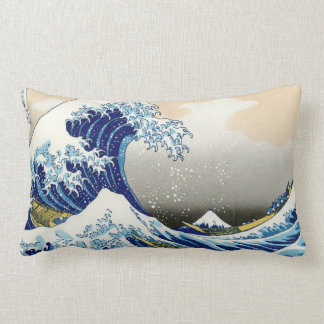 Landschap Cool oriental japanese Hokusai Fuji Uitz Kussen