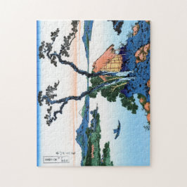 Landschap Cool oriental japanese Hokusai Fuji Uitz Legpuzzel