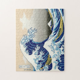 Landschap Cool oriental japanese Hokusai Fuji Uitz Legpuzzel