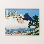 Landschap Cool oriental japanese Hokusai Fuji Uitz Legpuzzel (Horizontaal)