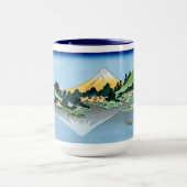 Landschap Cool oriental japanese Hokusai Fuji Uitz Mok (Midden)