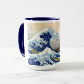 Landschap Cool oriental japanese Hokusai Fuji Uitz Mok (Voorkant links)
