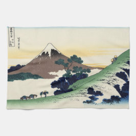 Landschap Cool oriental japanese Hokusai Fuji Uitz Theedoek