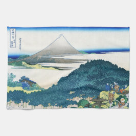Landschap Cool oriental japanese Hokusai Fuji Uitz Theedoek