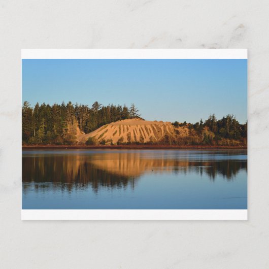Landschap Coos Bay Briefkaart (Voorkant)