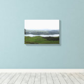 Landschap Coromandel Peninsula Nieuw-Zeeland Canvas Afdruk (Insitu (Houten vloer))