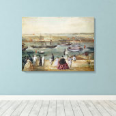 Landschap Cuba Canvas Afdruk (Insitu (Houten vloer))