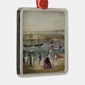 Landschap Cuba Metalen Ornament (Rechts)