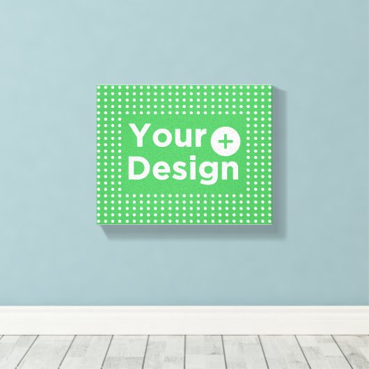 Landschap - Custom Wrapped Canvas - PawEditor (Insitu (Houten vloer))