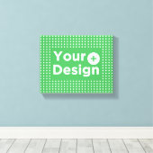 Landschap - Custom Wrapped Canvas - PawEditor Afdruk (Insitu (Houten vloer))