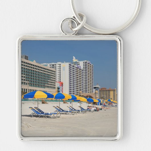 Landschap Daytona Beach Florida Sleutelhanger (Voorkant)