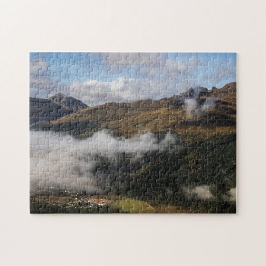 Landschap De Cobbler Tarbet Schotland Legpuzzel (Horizontaal)