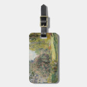 Landschap: De Parc Monceau - Claude Monet Bagagelabel (Voorkant verticaal)
