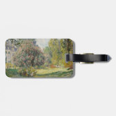 Landschap: De Parc Monceau - Claude Monet Bagagelabel (Achterkant horizontaal)