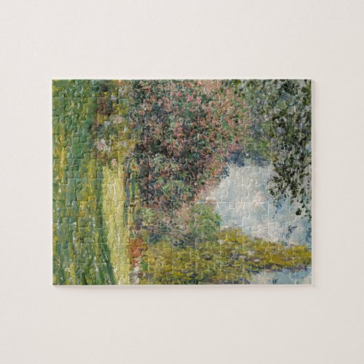 Landschap - De Parc Monceau - Claude Monet Legpuzzel (Horizontaal)