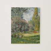 Landschap - De Parc Monceau - Claude Monet Legpuzzel (Verticaal)