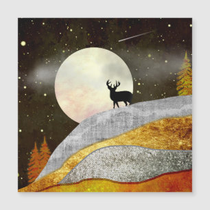 Landschap Deer Moon