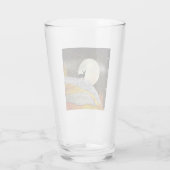 Landschap Deer Moon Glas (Achterkant)