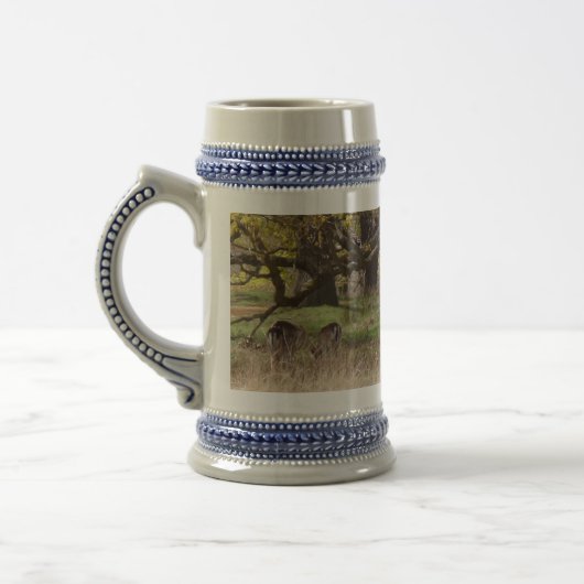 Landschap & Deers Grey/Blue 22 oz Stein Bierpul (Links)
